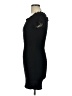 Aqua Solid Black Cocktail Dress Size L - photo 5