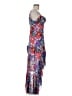 City Studio 100% Polyester Floral Purple Cocktail Dress Size M - photo 4