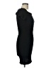 Aqua Solid Black Cocktail Dress Size L - photo 4
