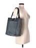 Madewell 100% Leather Blue Gray Leather Tote One size - photo 2