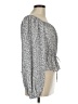 Altar'd State 100% Polyester Silver Long Sleeve Blouse Size M - photo 4