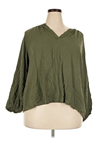 Old Navy 3/4 Sleeve T-Shirt (view 1)