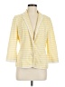 Talbots Stripes Yellow Blazer Size M - photo 1