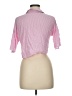 Reserved Pink 3/4 Sleeve Button-Down Shirt Size M - photo 2