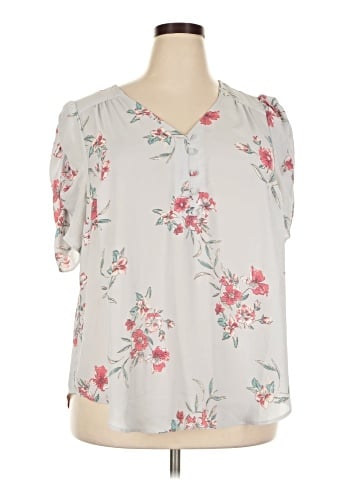 Torrid Short Sleeve Blouse (view 1)