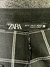 Zara Plaid Black Casual Pants Size S - photo 4