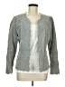 Assorted Brands 100% Leather Gray Blazer Size 8 - photo 1