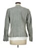 Assorted Brands 100% Leather Gray Blazer Size 8 - photo 2
