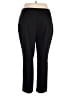 Greg Norman Solid Black Casual Pants Size 14 - photo 2