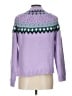 Talbots Hearts Purple Cardigan Size Lg Petite - photo 2