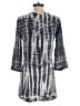 Cloth & Stone 100% Rayon Tie-dye Gray Romper Size XS - photo 2
