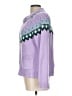 Talbots Hearts Purple Cardigan Size Lg Petite - photo 5