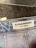 Flying Monkey Blue Denim Shorts Size 24 waist - photo 3