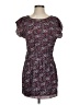 BCBGeneration 100% Polyester Print Gray Casual Dress Size 0 - photo 1