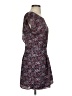 BCBGeneration 100% Polyester Print Gray Casual Dress Size 0 - photo 4