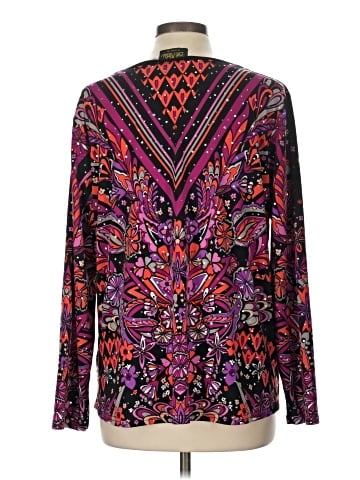 Bob Mackie Long Sleeve Blouse (view 2)