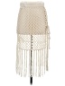 Lulus 100% Acrylic Ivory Casual Skirt Size S - photo 1