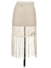 Lulus 100% Acrylic Ivory Casual Skirt Size S - photo 2