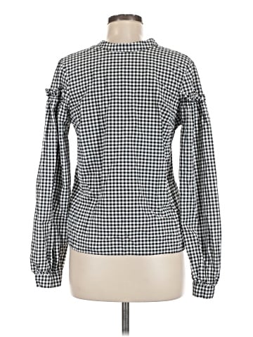 Topshop Long Sleeve Blouse (view 2)