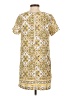 Lulus 100% Polyester Print Yellow Casual Dress Size S - photo 2