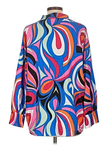 Boohoo Long Sleeve Blouse (view 2)