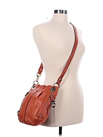 B Makowsky Leather Crossbody Bag (view 2)