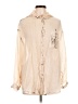 Zanzea Collection 100% Polyester Ivory Long Sleeve Blouse Size L (estimated) - photo 1