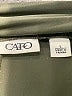 Cato Solid Green Casual Skirt Size L - photo 4