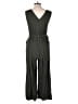 Gilli Solid Green Jumpsuit Size L - photo 2