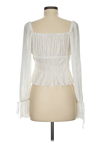 WAYF Long Sleeve Blouse (view 2)
