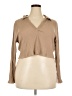 H&M Tan Long Sleeve Polo Size XXL - photo 1