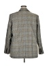 Madewell Plaid Gray Blazer Size 18 - photo 2