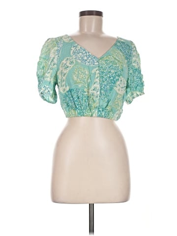 Timing Short Sleeve Blouse (view 1)