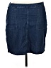 PrAna Blue Denim Skirt Size 12 - photo 1