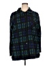 Just My Size 100% Polyester Plaid Blue Pullover Sweater Size 26W/28W - photo 1