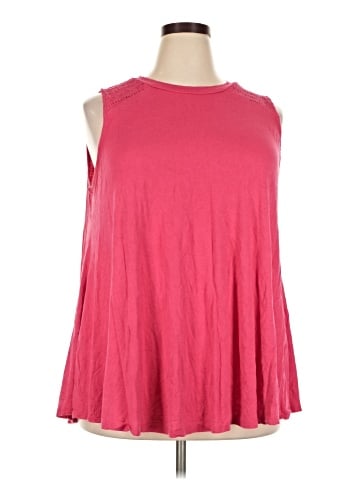 Lane Bryant Sleeveless T-Shirt (view 1)