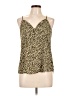 Mine 100% Polyester Green Sleeveless Blouse Size L - photo 1