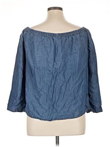 Cloth & Stone 3/4 Sleeve Blouse (view 2)