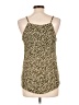 Mine 100% Polyester Green Sleeveless Blouse Size L - photo 2