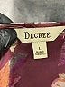 Decree 100% Polyester Burgundy Sleeveless Blouse Size L - photo 7