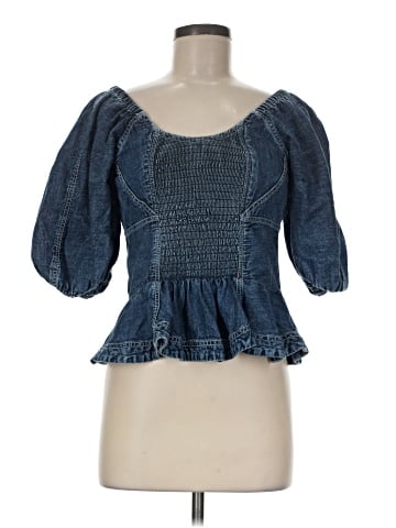 Pilcro 3/4 Sleeve Blouse (view 1)