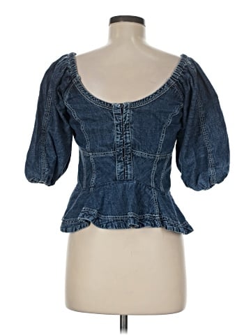 Pilcro 3/4 Sleeve Blouse (view 2)