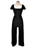 No Comment Solid Black Jumpsuit Size L - photo 2