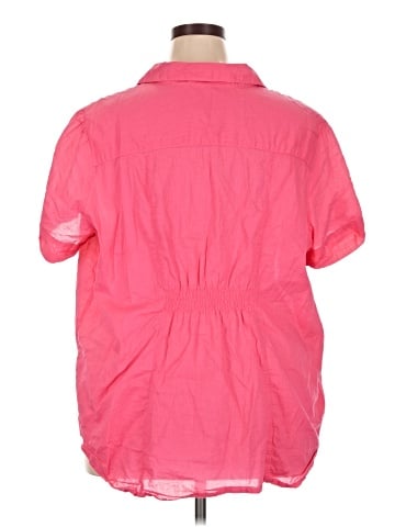 Just My Size Short Sleeve Blouse (view 2)