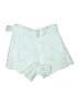 A.L.C. 100% Linen Blue Shorts Size 4 - photo 1