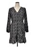 ABound Animal Print Black Casual Dress Size XL - photo 1