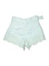 A.L.C. 100% Linen Blue Shorts Size 4 - photo 2
