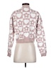 Debut Hearts Pink Pullover Sweater Size S - photo 2