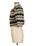 Signature by Robbie Bee 100% Polyester Chevron-herringbone Gold Black Jacket Size 10 - photo 5