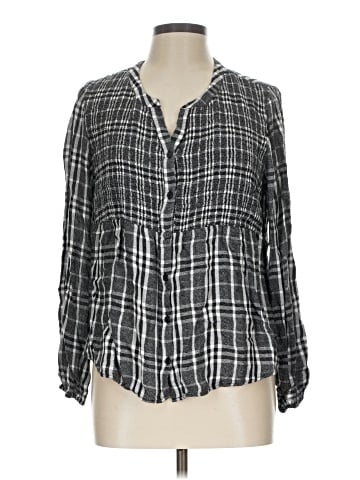 Pale Sky 3/4 Sleeve Blouse (view 1)
